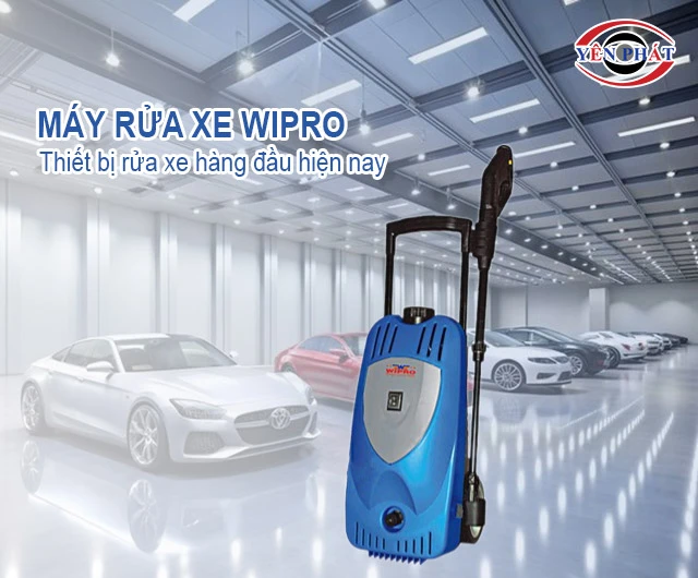 Máy rửa xe Wipro: Giá rẻ, Hiệu quả, Siêu tiện dụng