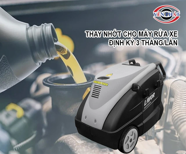 tháy nhớt cho máy định kỳ