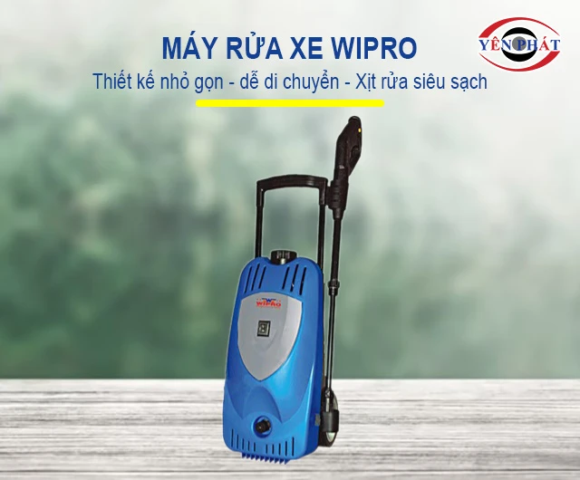 thiết kế của máy rửa xe Wipro