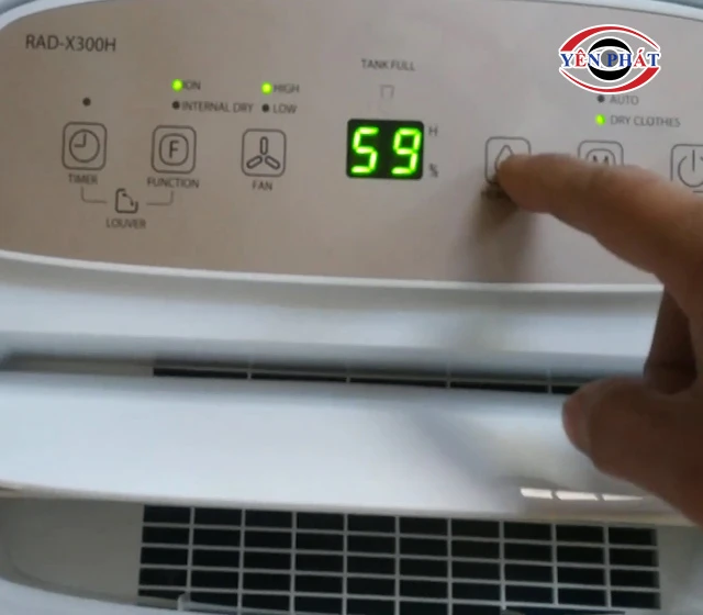 cài đặt độ ẩm