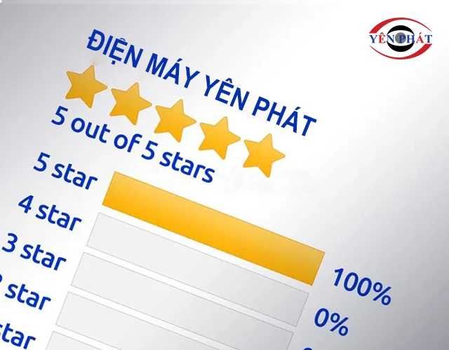 yên phát được đánh giá 5 sao