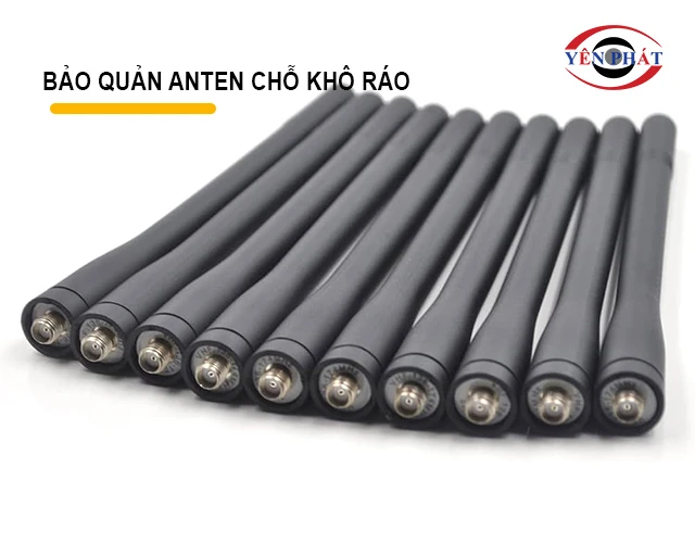 Bảo quản anten chỗ khô ráo