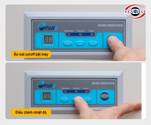 cách sử dụng FujiE HM-2408DS
