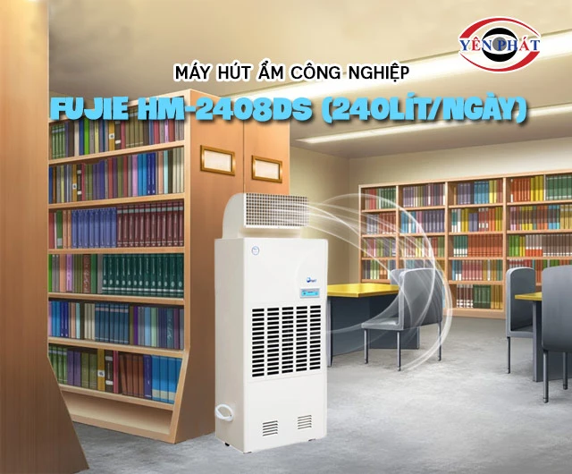máy hút ẩm công nghiệp FujiE HM-2408DS