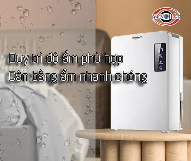 hút ẩm thần tốc