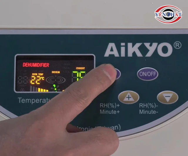 cài đặt độ ẩm