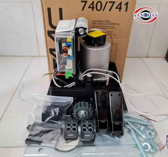 cấu tạo của Cổng FAAC 741