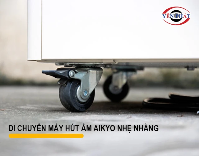 Di chuyển máy nhẹ nhàng