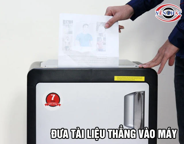 Lưu ý khi dùng máy hủy giấy