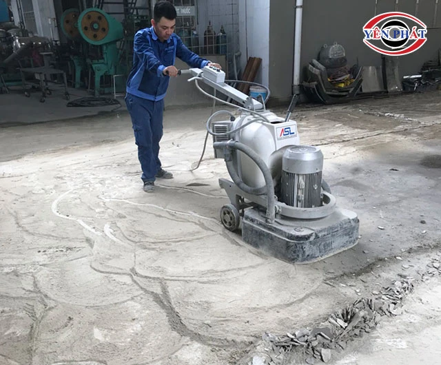 sử dụng Máy mài sàn ASL600-T1 (B)