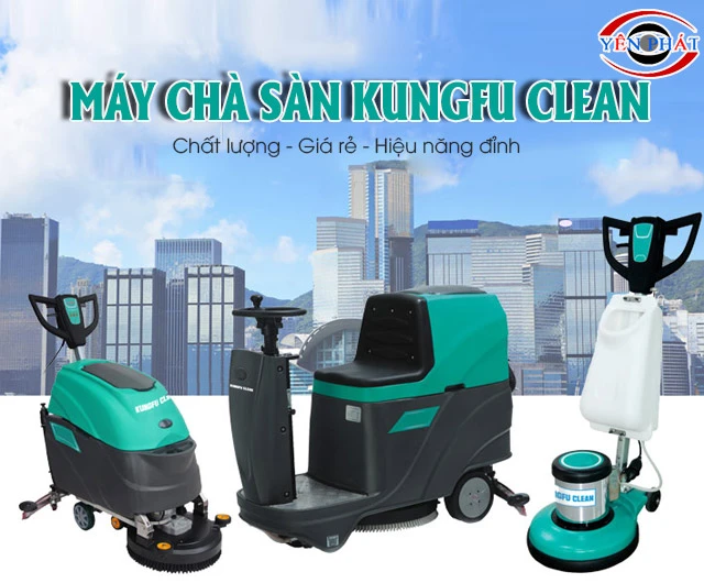 Máy chà sàn Kungfu Clean siêu chất lượng