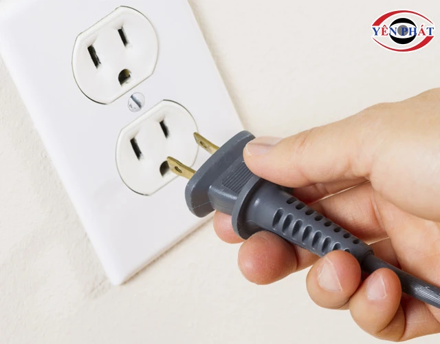 Máy hủy giấy không chạy do điện