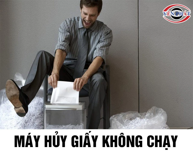 Máy hủy giấy không chạy: 5 Nguyên nhân & Cách xử lý nhanh