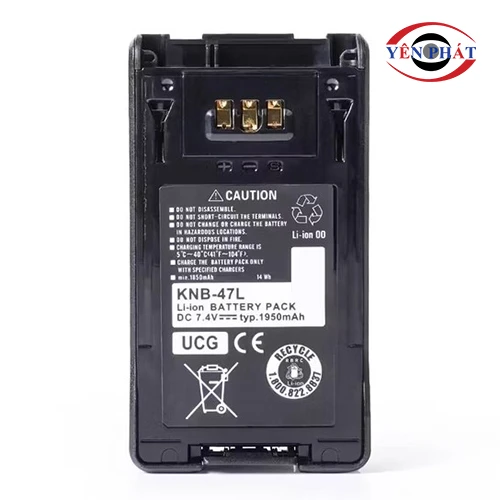 Pin bộ đàm Kenwood KNB-47L chính hãng 1