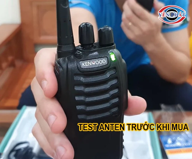 Test anten trước khi mua