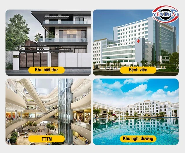 ứng dụng của Cổng tự động FAAC 741