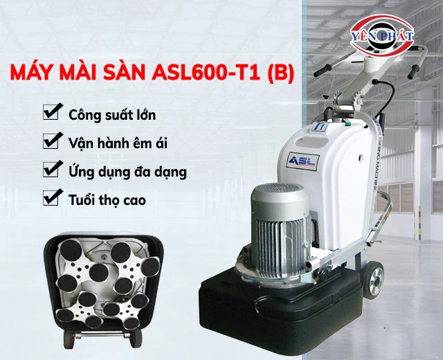 ưu điểm của Máy mài sàn ASL600-T1 (B)