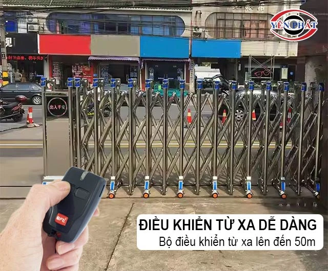 điều khiển từ xa dễ dàng