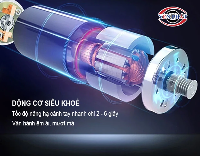 động cơ của Cổng barrier Baisheng BS-106 Series