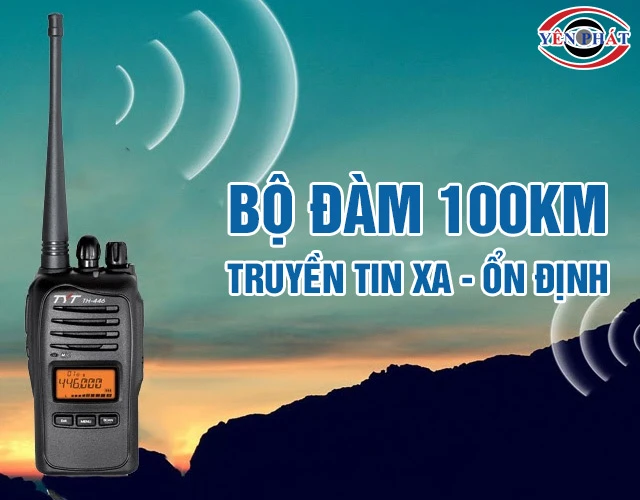 Ưu điểm bộ đàm 100km