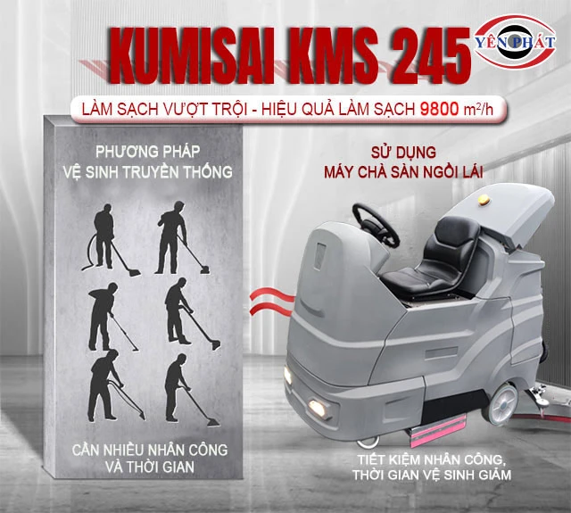 Kumisai KMS 245 làm sạch hiệu quả