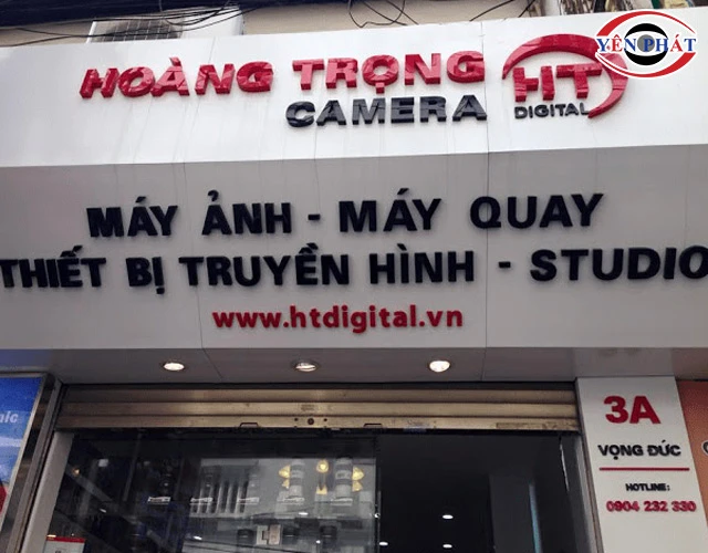 Quán vệ sinh máy ảnh ở Hà Nội