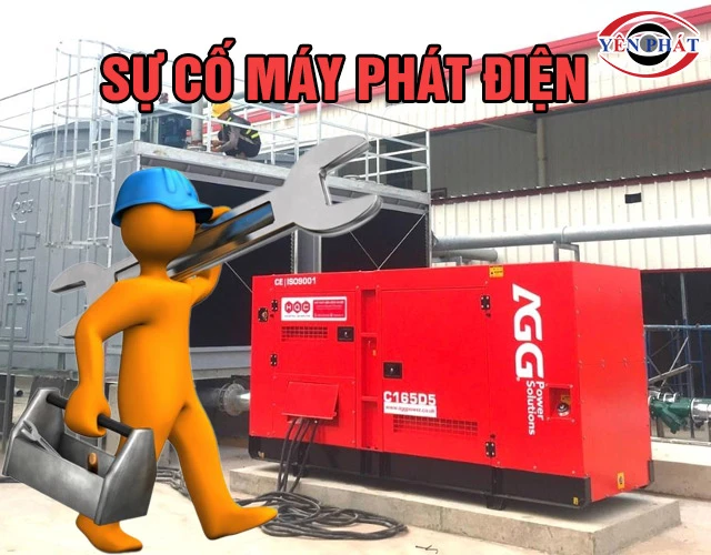 Top 10+ Sự cố máy phát điện: Phổ biến & Cách xử lý