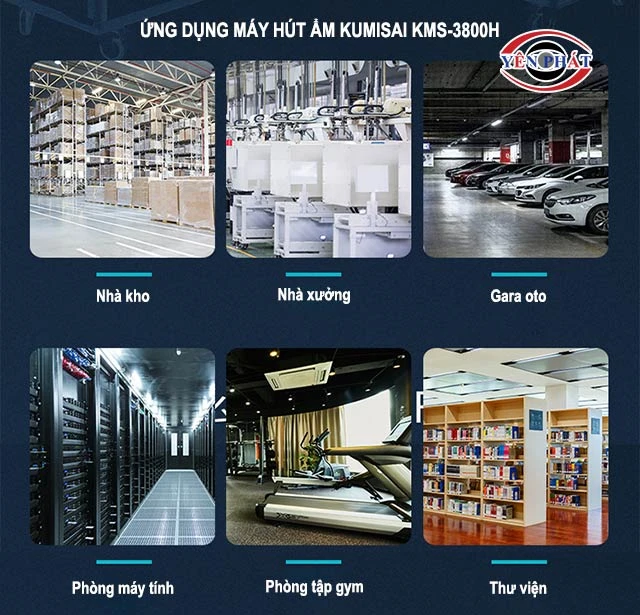 ứng dụng của Kumisai KMS-3800H