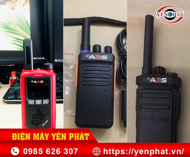 yên phát cung cấp bộ đàm ABS giá rẻ