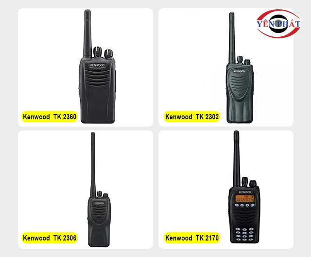 các bộ đàm tương thích với Anten Kenwood KRA-22