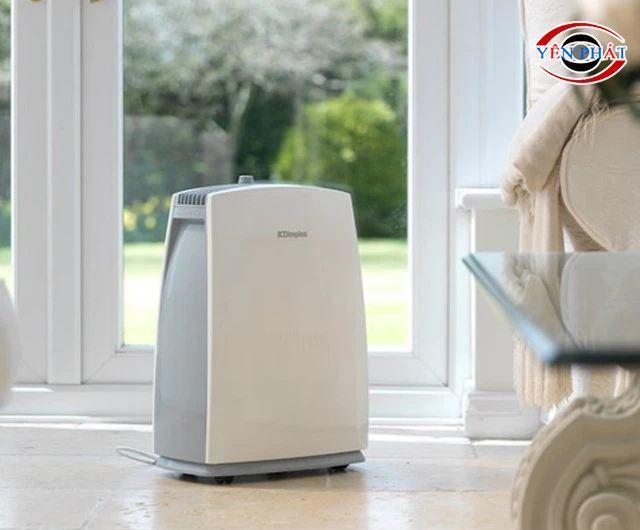 Máy hút ẩm mini có thiết kế gọn gàng