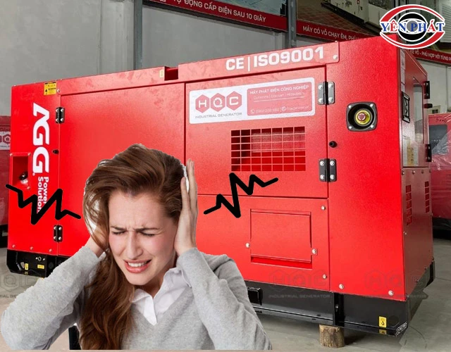 Sự cố máy phát điện quá ồn