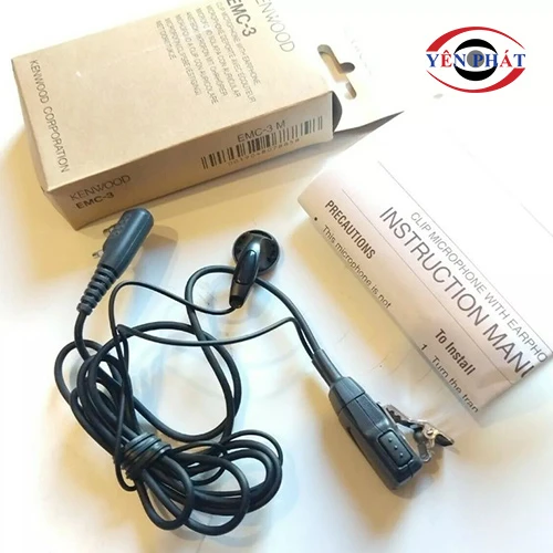 Tai nghe bộ đàm cầm tay Kenwood EMC-3 2