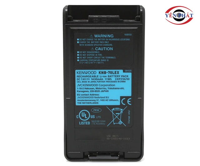 Pin bộ đàm liên lạc Kenwood KNB-70LEX