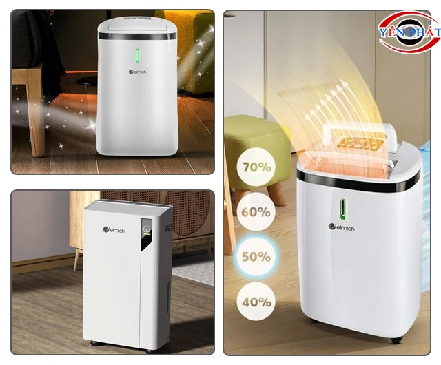 Máy hút ẩm mini Elmich