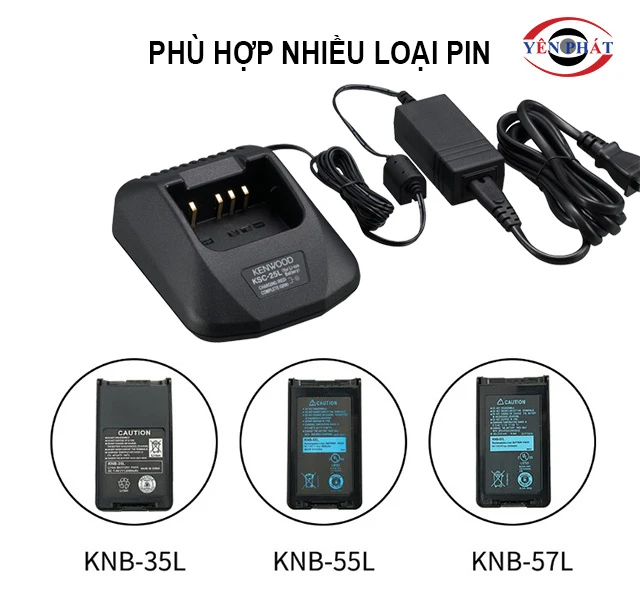 phù hợp nhiều loại pin