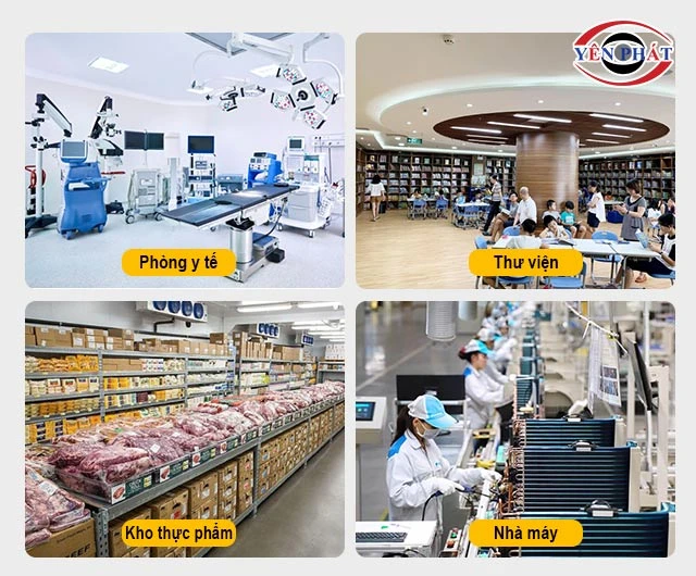 ứng dụng của Máy hút ẩm công nghiệp HM-360EB