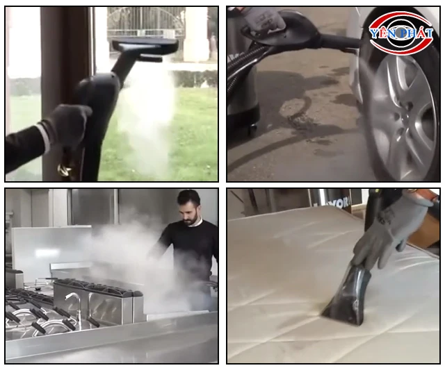 Ứng dụng máy xịt rửa xe chuyên nghiệp Lavor GV Etna 4000