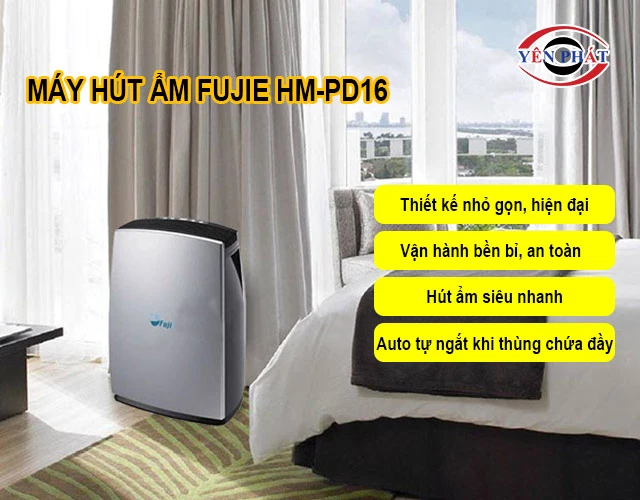 ưu điểm của máy hút ẩm FujiE HM-PD16