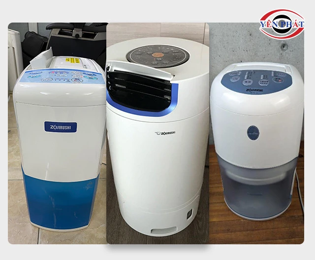 thiết kế của máy hút ẩm Zojirushi