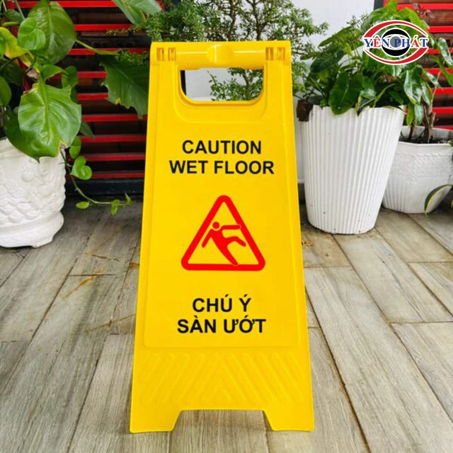 Khu vực dễ té ngã