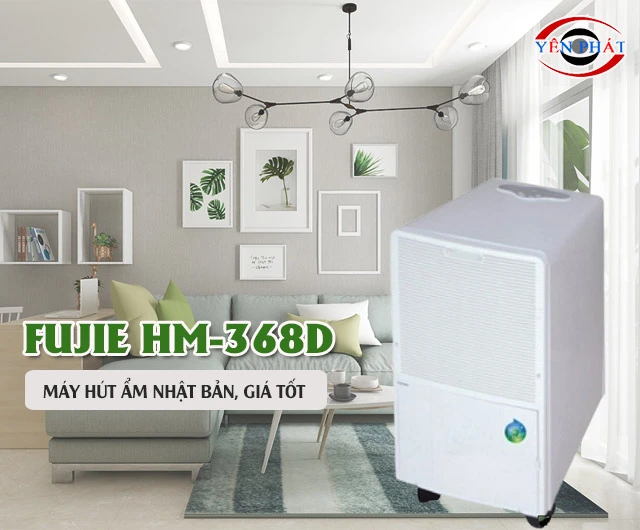Giao diện máy hút ẩm công nghiệp FujiE HM-368D