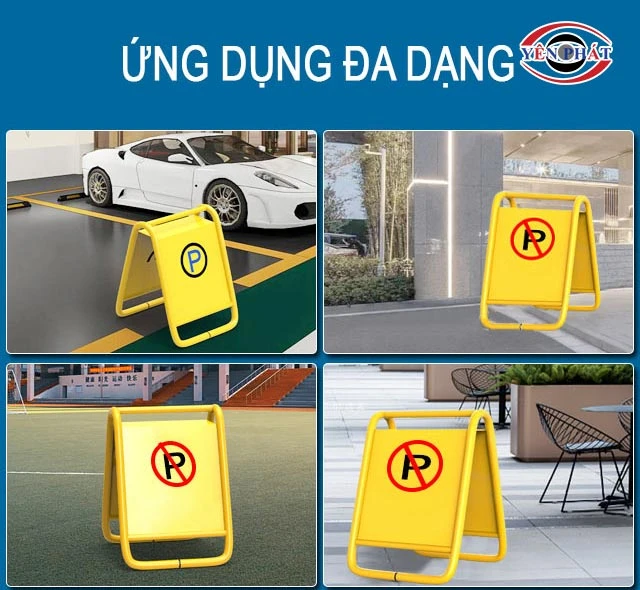 Ứng dụng của biển báo hiệu màu vàng B16