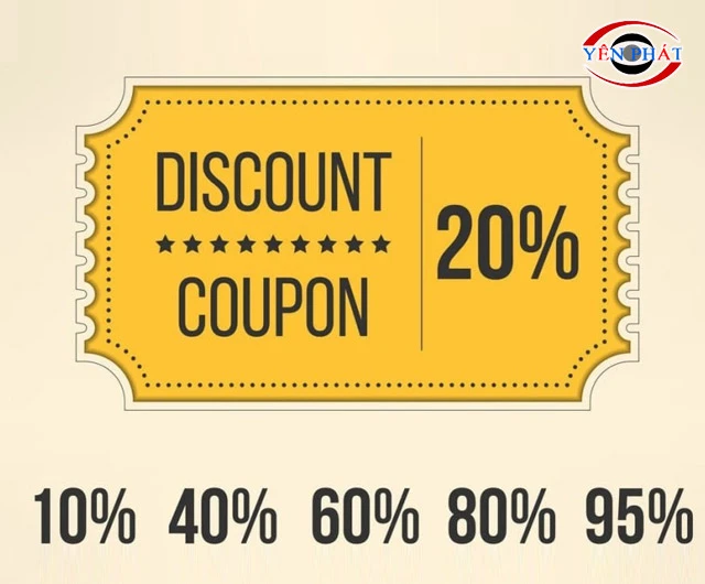Tặng kèm voucher sốc cho mọi hóa đơn mua hàng