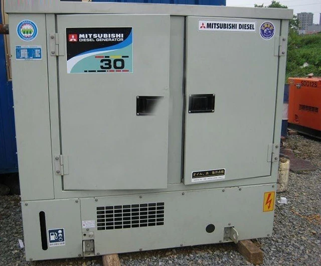Máy phát điện 30kVA chạy dầu Mitsubishi Nhật Bản