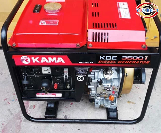 Máy phát điện dầu 3kW Kama KDE3500T