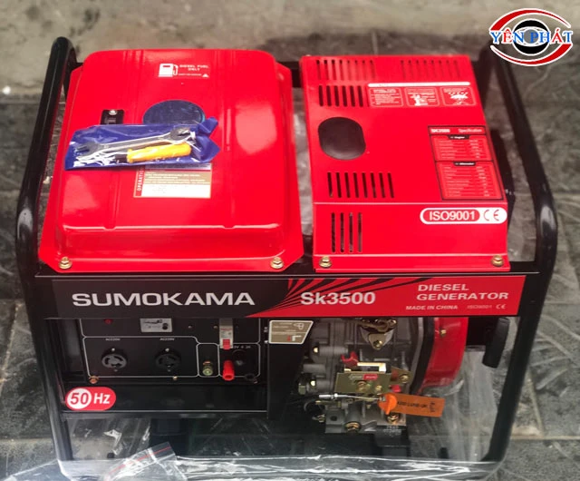 Máy phát điện chạy dầu 3 kW Sumokama SK3500 