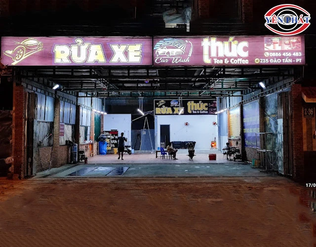 Quán rửa xe tại Phan Thiết