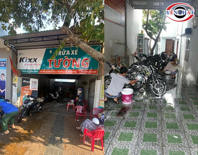 Rửa xe ở Phan Thiết