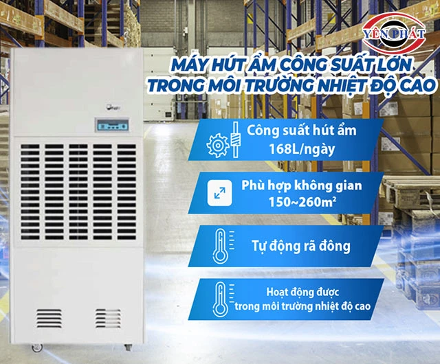 ưu điểm của Máy hút ẩm FUJIE HM-CFZ 7.0B